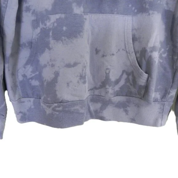 NASA Blue Tie-Dye Hoodie Sweatshirt Mad Engine Men's Unisex Size Small Space - Picture 3 of 8